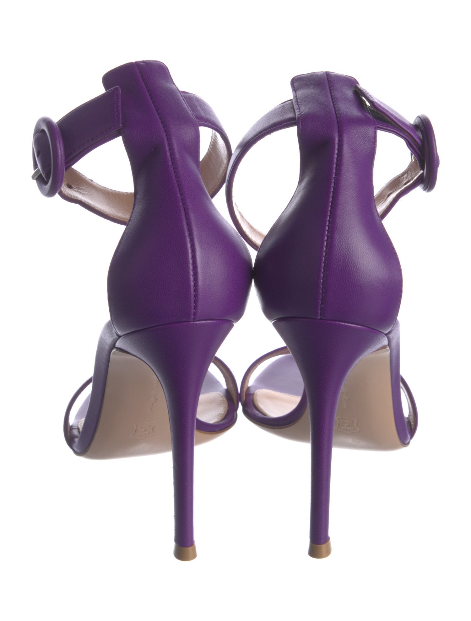 Gianvito Rossi Satin Sandals